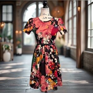 🌺LuLaRoe Size XS (Size 4) Floral Maxi Dress - Multicolor Flowers